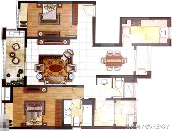 中环国际三期顶楼复式户型图,中环国际公寓三期156平