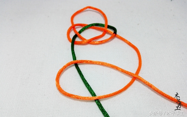 木子手工红绳手链,木子手工编织红绳慢动作
