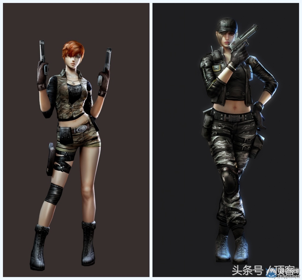 穿越火线生存特训最美女角色套装,穿越火线女角色谁最美