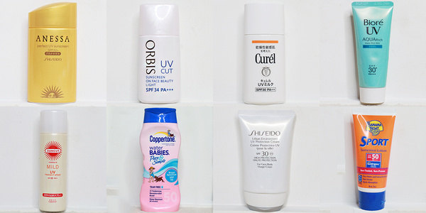8种超人气防晒对比，那一款才最适合你？