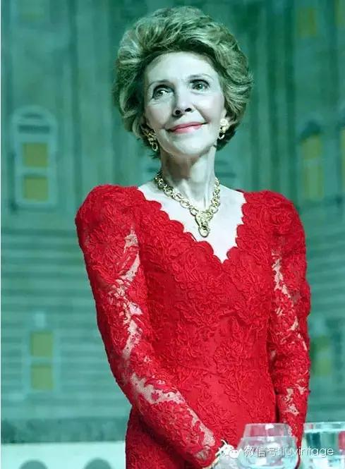 致敬最美红装女神-美国前第一夫人：南希·里根