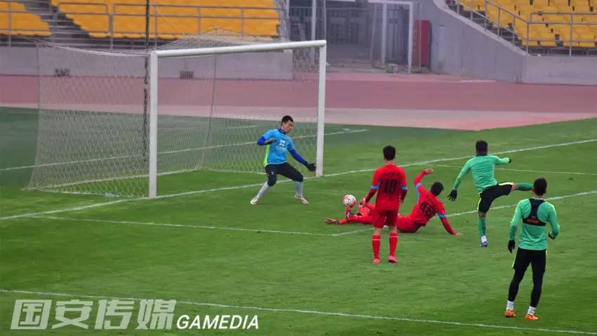 国安对重庆奥古斯托,奥古斯托破门国安