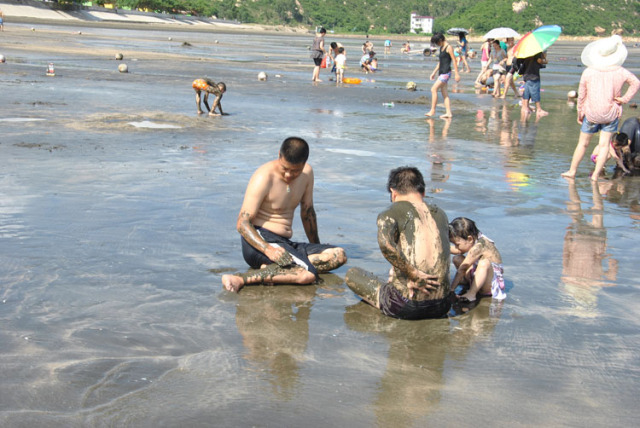 免费海边沙滩推荐,中山周边一日游沙滩