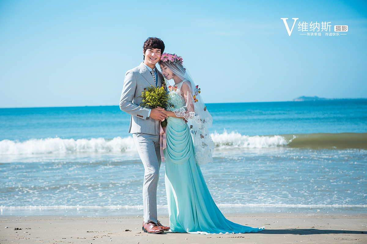 婚纱照北海海景拍摄地点,北海婚纱照海景