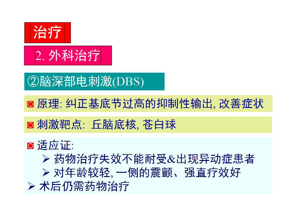 多图详解帕金森及运动障碍性疾病|关于帕金森最全的一个课件