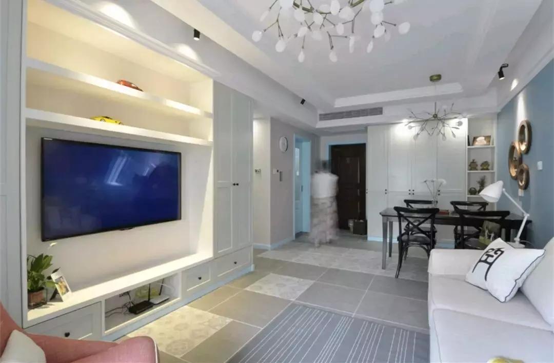 89平美式小三房,光收纳就占15.4%,美得摄人!(附平面图)