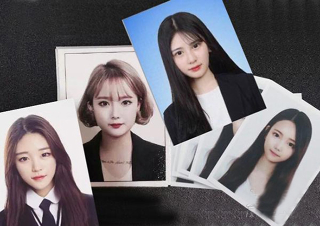 韩国证件照化妆吗,韩国照身份证