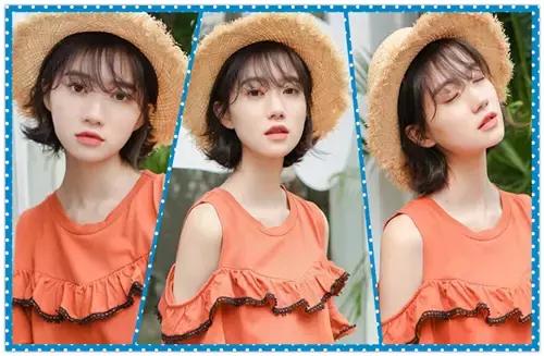 扎不起来的短发怎么编发呀,40-50岁洋气发型短发怎么扎好看