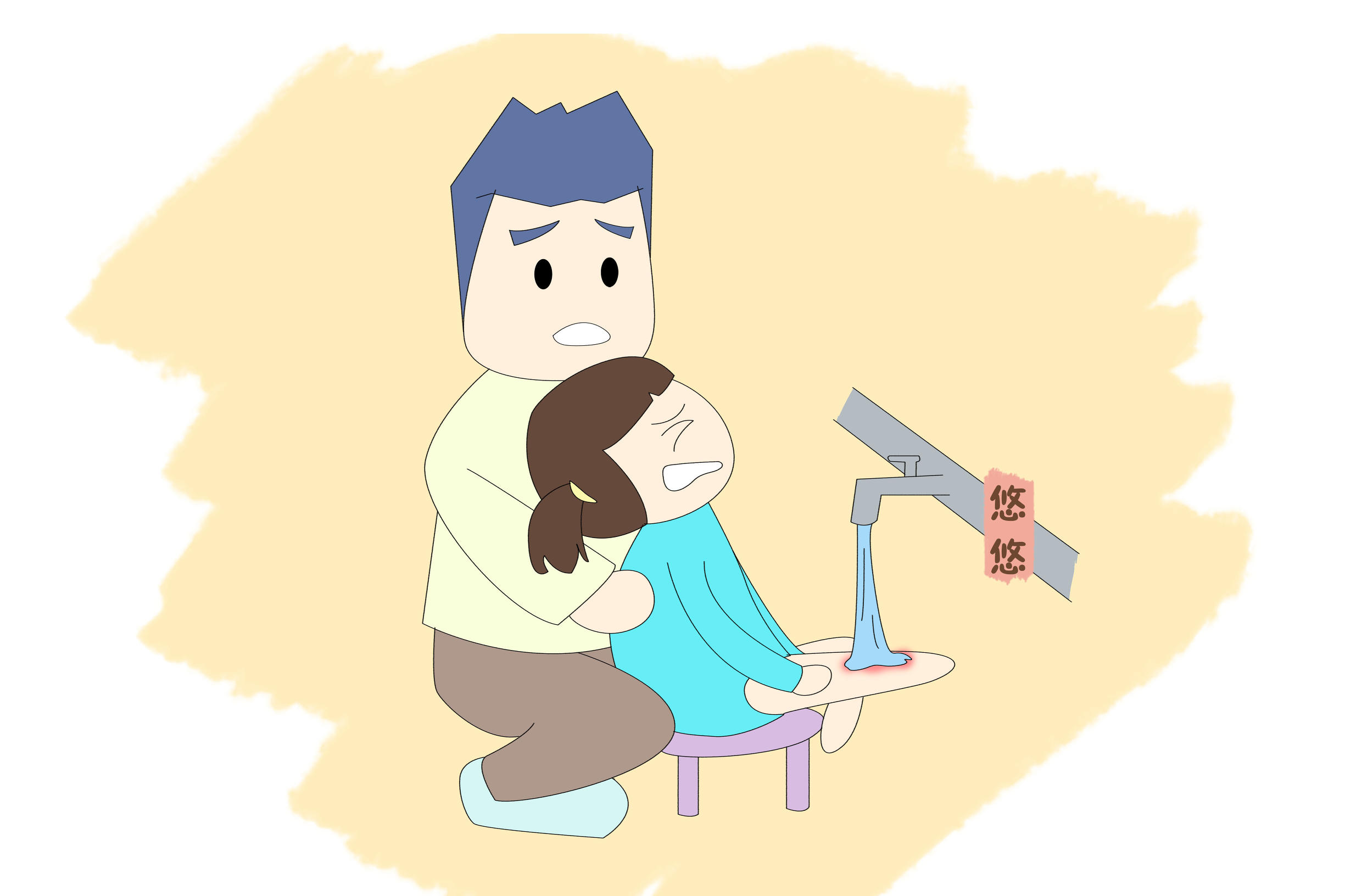 3岁孩子烫伤怎么处理,3岁儿童大面积烫伤多久愈合最好