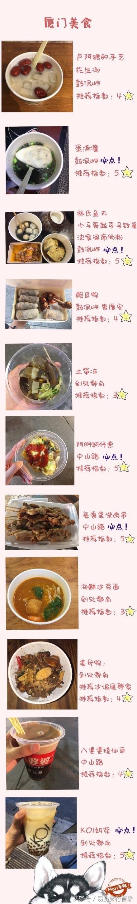 厦门旅游攻略自由行详解攻略,去厦门必吃厦门海鲜一条街攻略