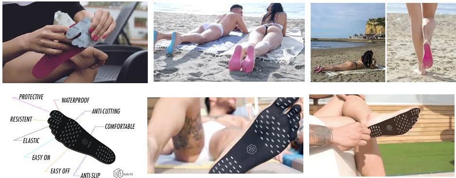 国外光脚专用隐形鞋,国外全网最火的鞋