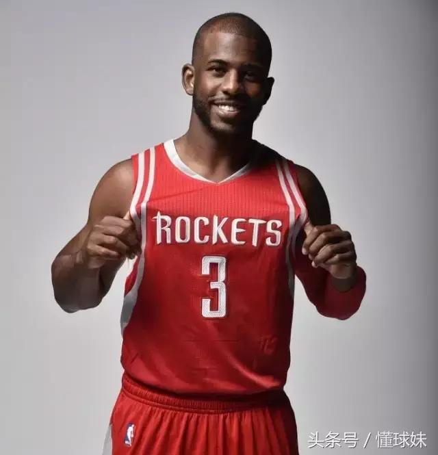 保罗正式亮相火箭！但相对于CP，火箭3号我们更容易想起他