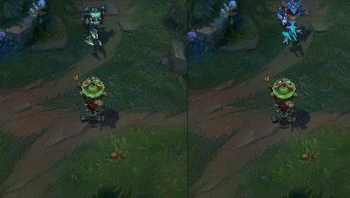 英雄联盟人马皮肤对比,银河魔装机神和欧米伽小队