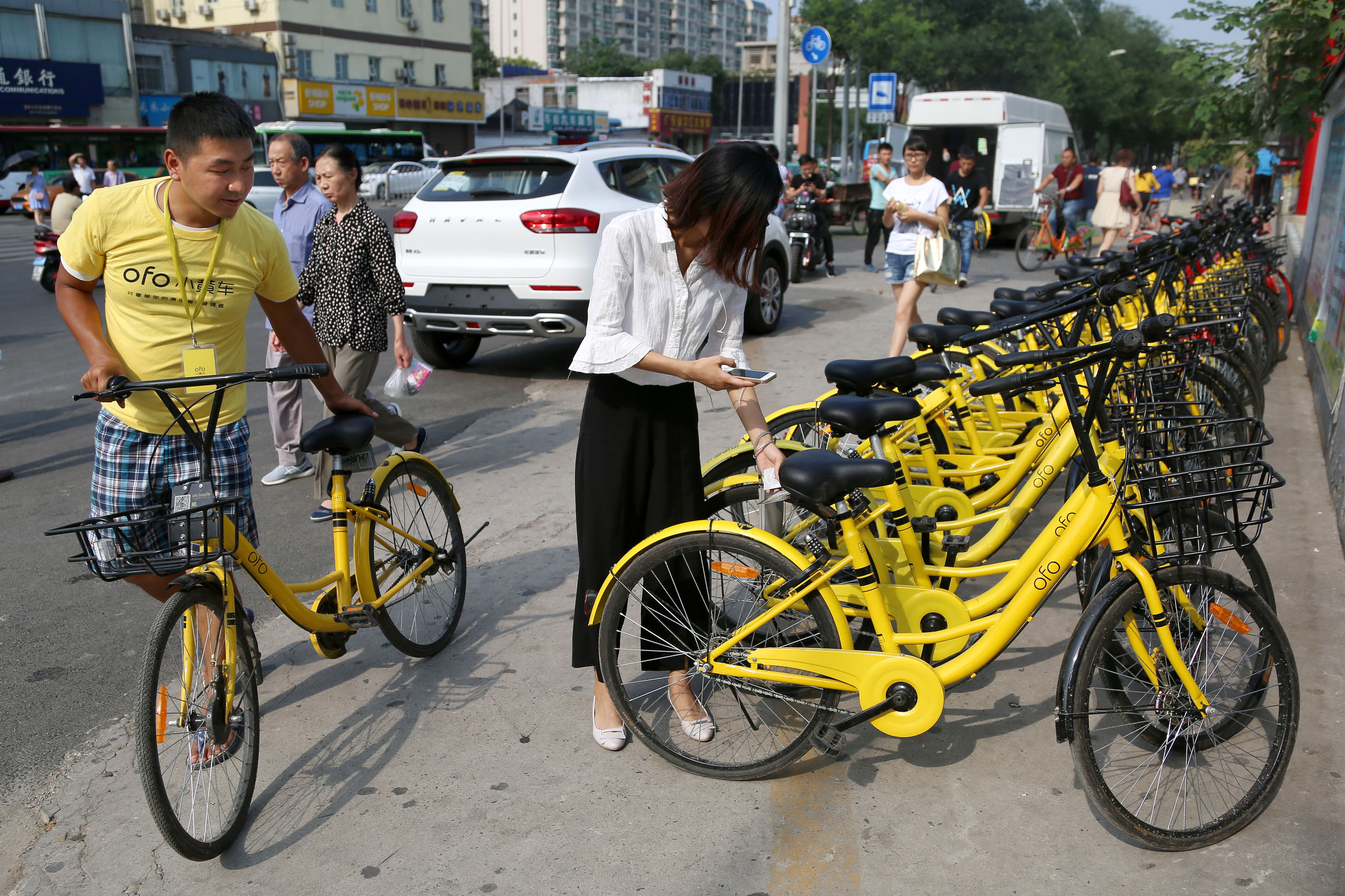 公共交通工作者,共享单车工作人员自述