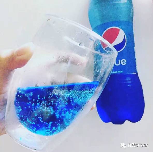 红色可乐大战蓝色可乐,减肥可乐