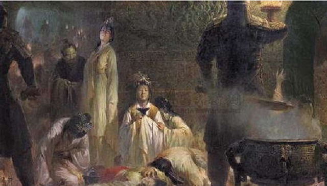 皇帝死后嫔妃怎么处理,皇帝去世的妃子怎么处理