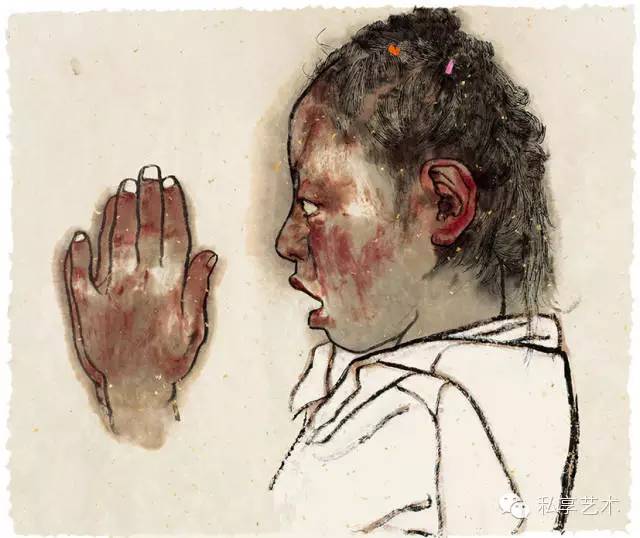 袁武：大昭寺的清晨，画卷中的朝圣