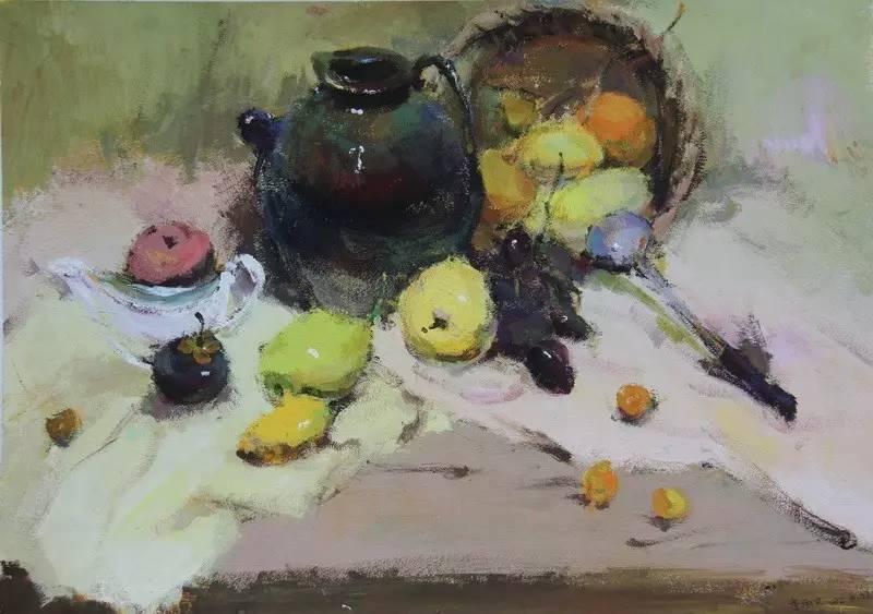 水粉画详细教程讲解,水粉画技法和技巧