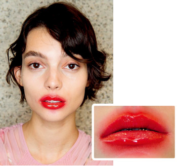吻花唇妆,吻唇妆图片