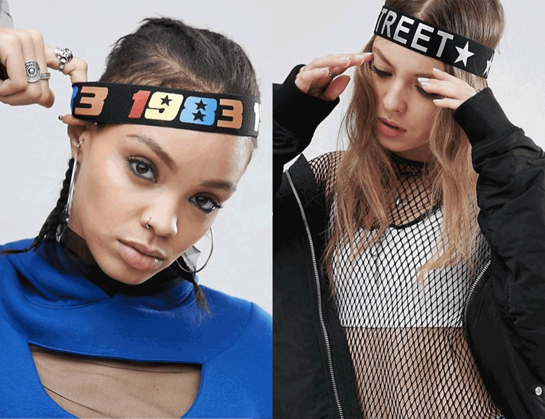 脸大慎入|百变造型,发带搞定