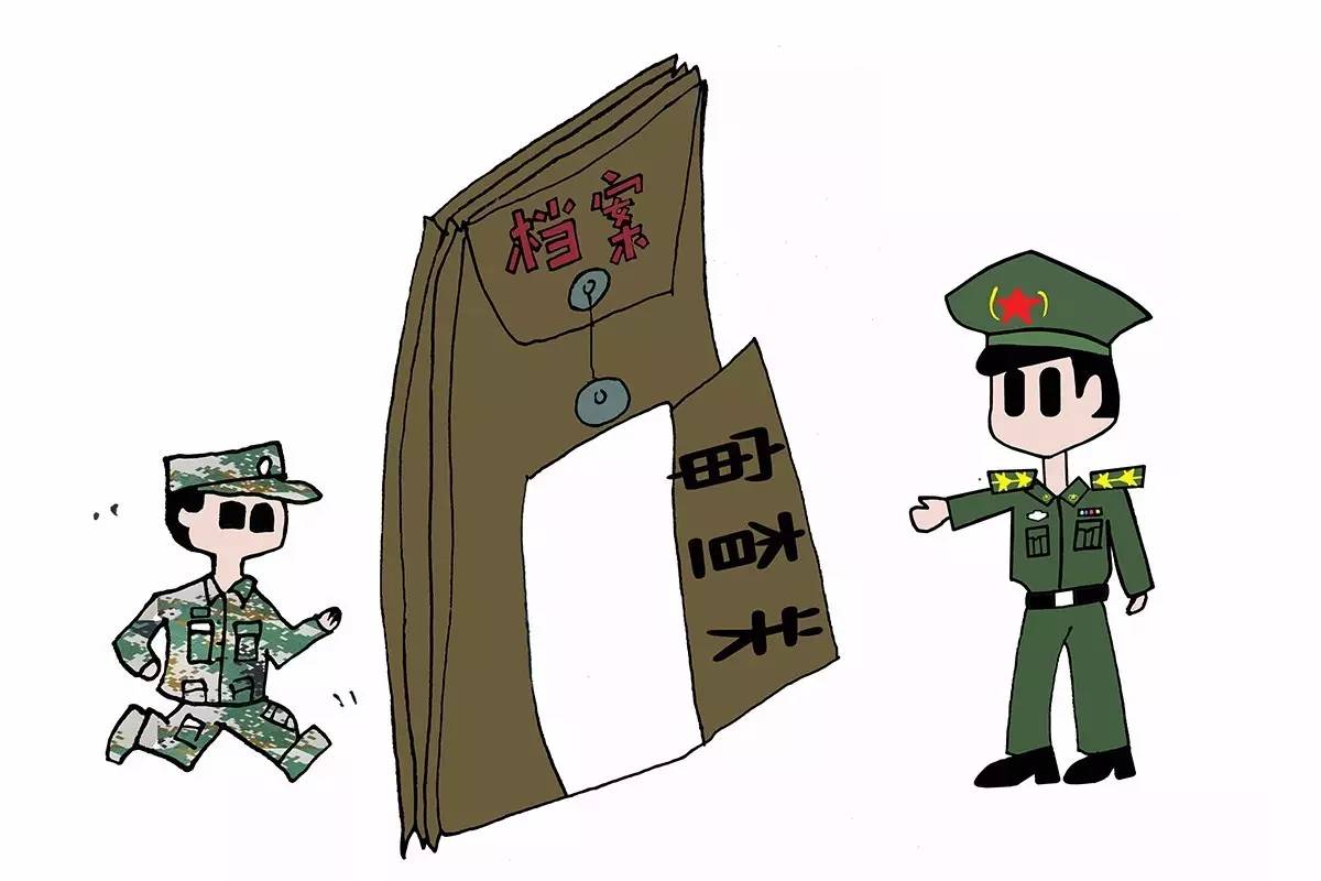 军队廉洁的漫画,部队清正廉洁漫画