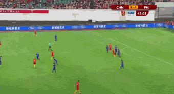 任航踢野球,任航华夏进球