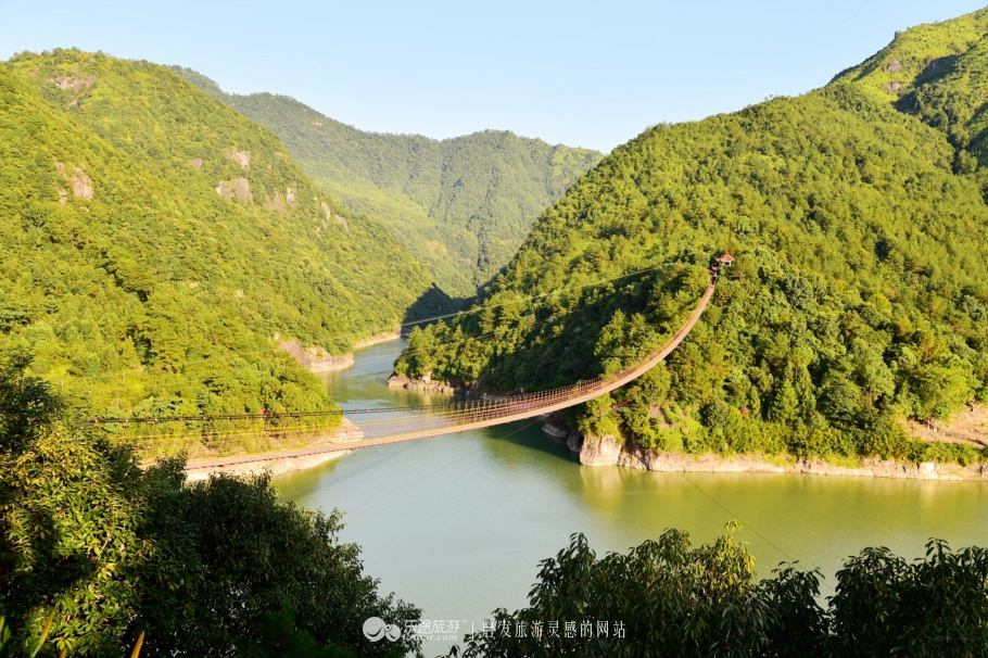 亚洲第一钢索桥,最长的钢索桥
