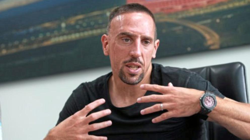 拜仁慕尼黑tifo罗本里贝里,里贝里谈世界杯