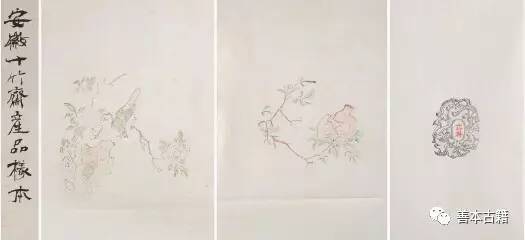 笺纸水墨,笺纸绢纸