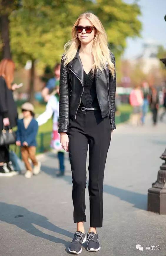 九分裤运动鞋初秋时髦舒适最佳cp,休闲九分裤配高帮运动鞋