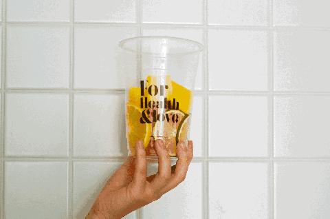 水果茶网红杯一次性,500g网红水果茶