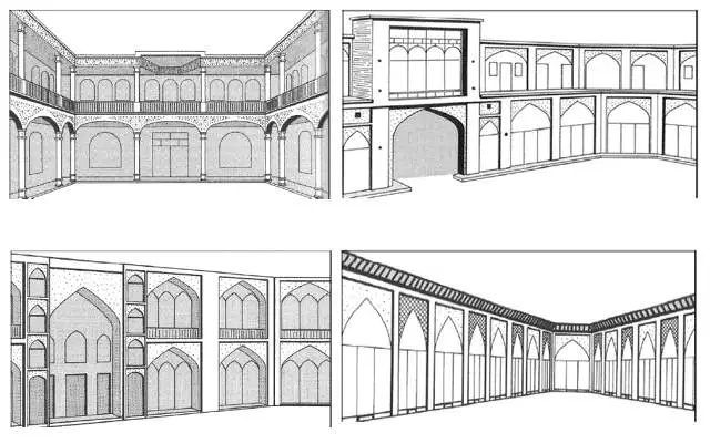 豆瓣日记:庭院与街道：作为城市骨架的伊斯法罕巴扎