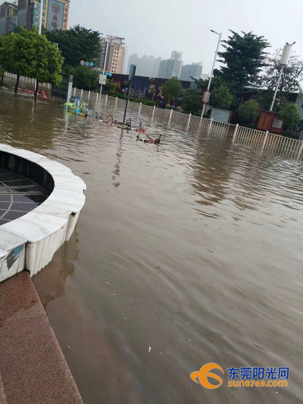 东莞最近有没有水淹现象,东莞市哪些地方被大暴雨淹了