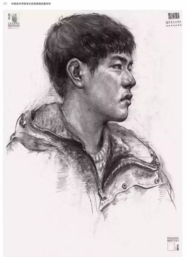 中国美术学院08年素描高分卷,中国美院素描高分卷