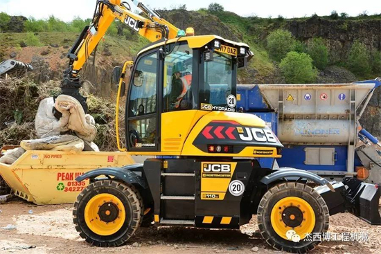 JCBHydradig110WWastemaster回收行业型号简介