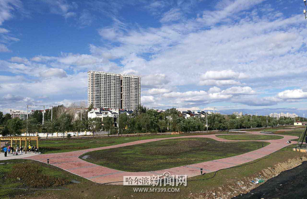 「好事」松北区又一处市民休闲广场近日建成投用｜位于学海街与滨水大道占地约8一10个足球场