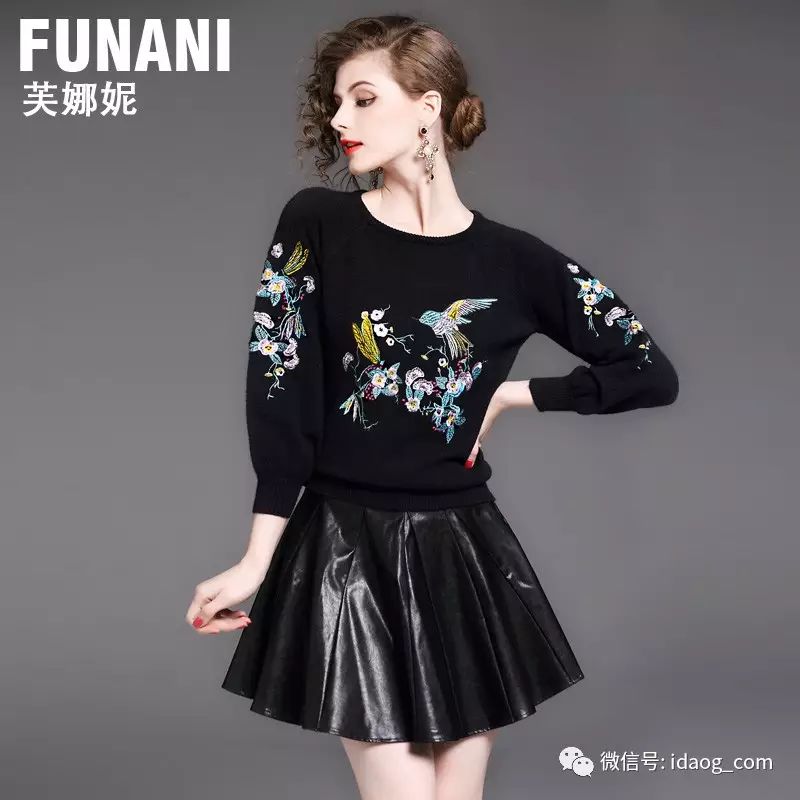 秋冬针织裙套装时髦,慵懒风针织套装裙