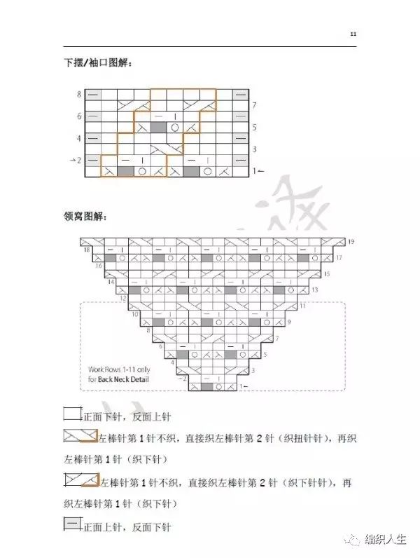 棒针休闲毛衣绞花编织视频,时尚款毛衣编织教程钩针