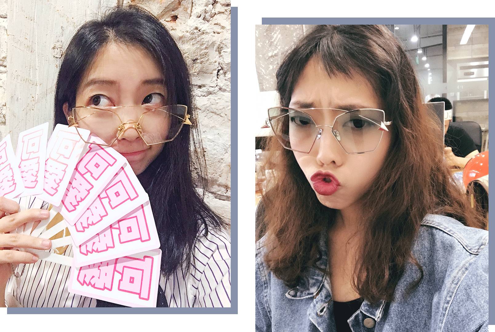 适合圆脸短脸戴的太阳眼镜,圆脸大脸适合的眼镜测评