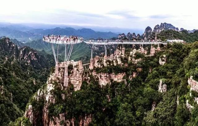 洛阳洛浦玻璃栈道在哪,河南洛阳木札岭景区玻璃栈道
