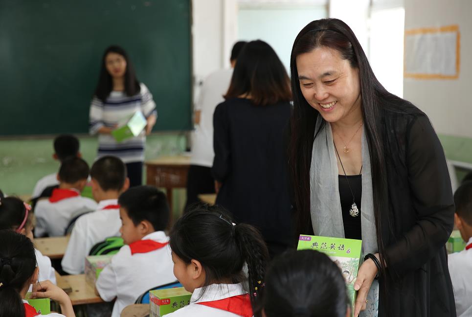 【童在蓝天下】“健康阅读”——爱健康专项基金走进北京大兴区明圆学校