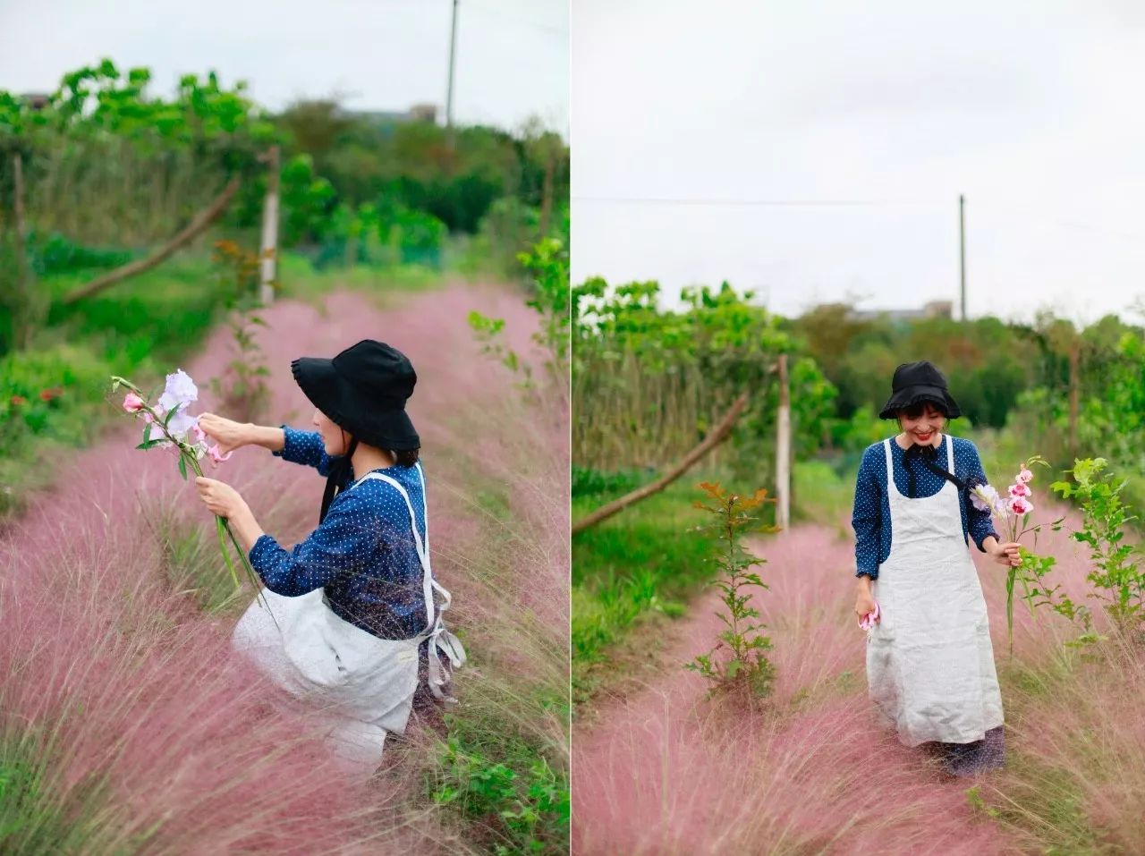 花田里逛了3小时，花材、花束、年度美照都有了