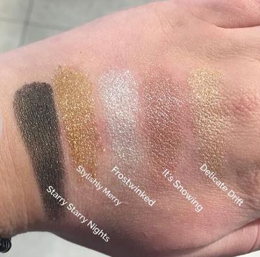 mac2017年圣诞限定高光,mac单色眼影卖得最火爆的一款