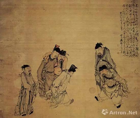 古画中的体育运动,雅昌艺术网专稿