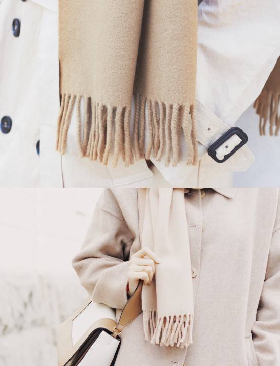 acne围巾同款,acne羊绒围巾的搭配