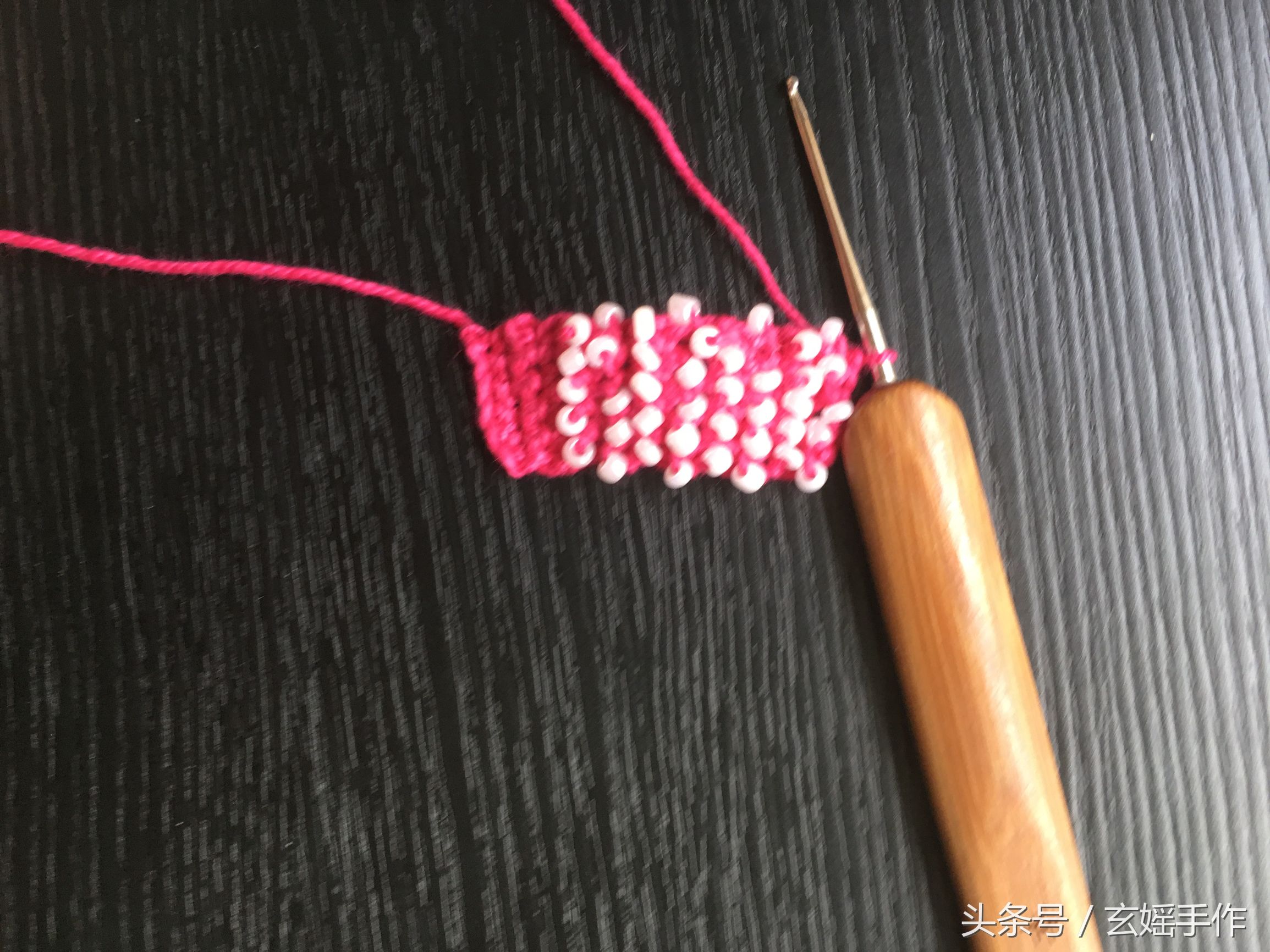 头花发饰新款蝴蝶结,钩针编织蝴蝶结头花发夹