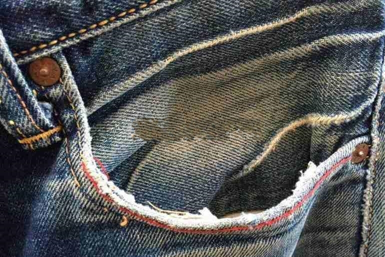 探秘牛仔裤色落篇之日本产Evisu福神NO2直筒版型养3年半（入门首选）