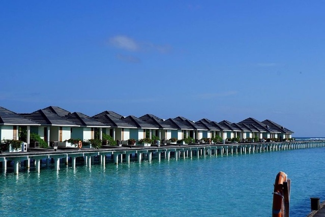 带你去马尔代夫,马尔代夫曼德芙岛风景