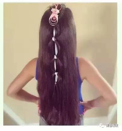 小女童发型绑扎方法丸子头,小孩丸子头扎法中短发简单又好看