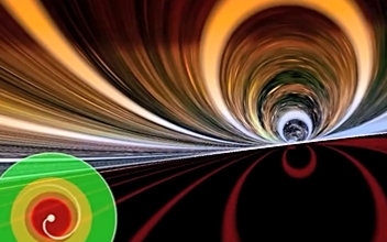 进入黑洞会看到什么样的景象,真实黑洞遇到黑洞会怎么样